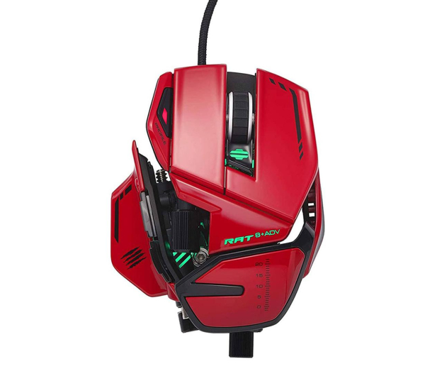 Mad Catz R.A.T. 8+ ADV (Czerwona) - 651299 - zdjęcie